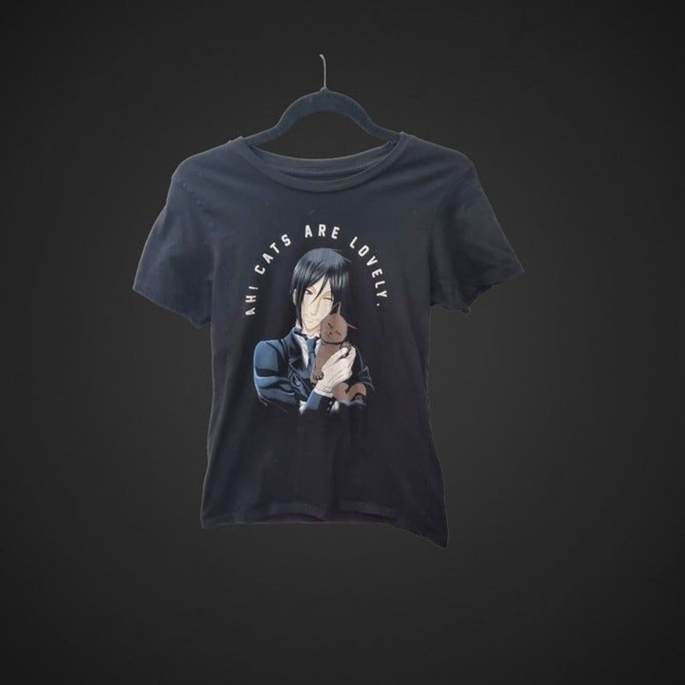 Black Butler Anime Shirt Size Large